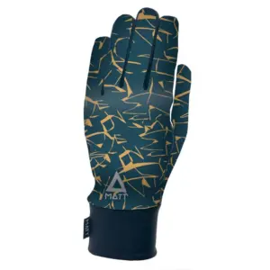 Matt Printed Inner Touch Screen Handschoenen Racing