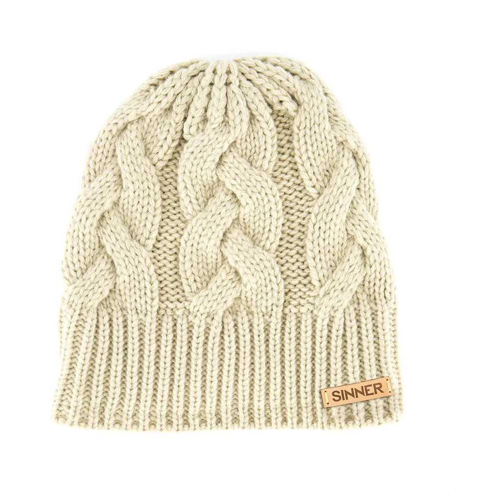 Sinner Cable Muts Creme