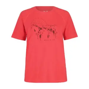 Maloja Marocazm T-shirt Met Korte Mouwen Raspberry