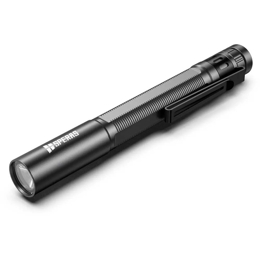 Speras 6500k M10 Plus-zaklamp Zilver
