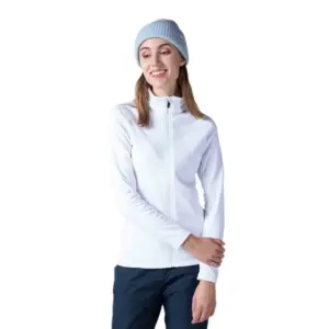Rossignol Classique Clim Fleece Met Volledige Rits Wit
