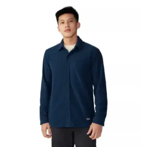 Mountain Hardwear Microchill Overhemd Met Lange Mouwen Blauw