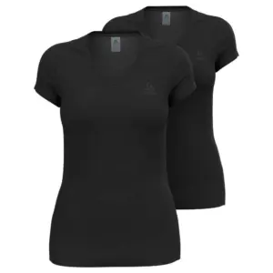 Odlo Active F-dry Light Eco Sports Korte Mouwen Basislaag 2 Eenheden Zwart