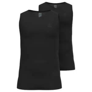 Odlo Active F-dry Light Eco Sports Mouwloos Basislaag 2 Eenheden Zwart