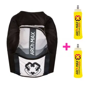 Arch Max Hv12e3sq 12l+ 2sf500ml+quiver Hydratatievest Grijs