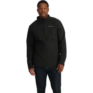 Spyder Encore Fleece Met Volledige Rits Zwart