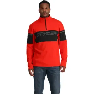Spyder Speed Fleece Met Halve Rits Volcano