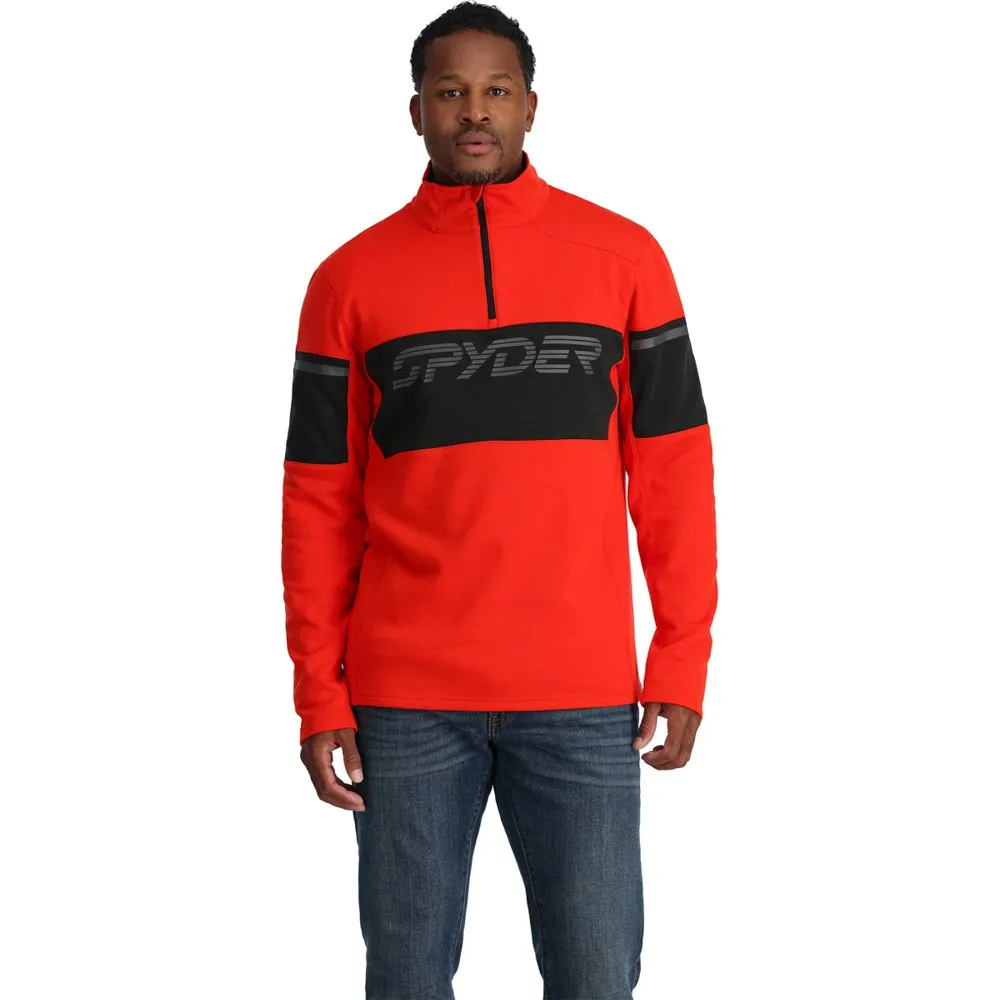 Spyder Speed Fleece Met Halve Rits Volcano