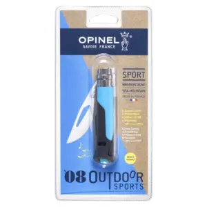 Opinel Nº08 Outdoor Zakmes Blauw