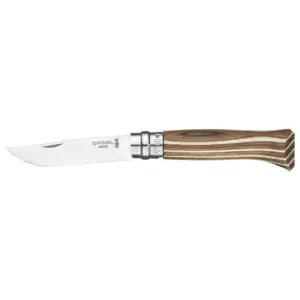 Opinel Nº08 Pocket +sheath Zakmes Bruin