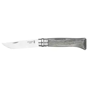 Opinel Nº08 Pocket +sheath Zakmes Grijs