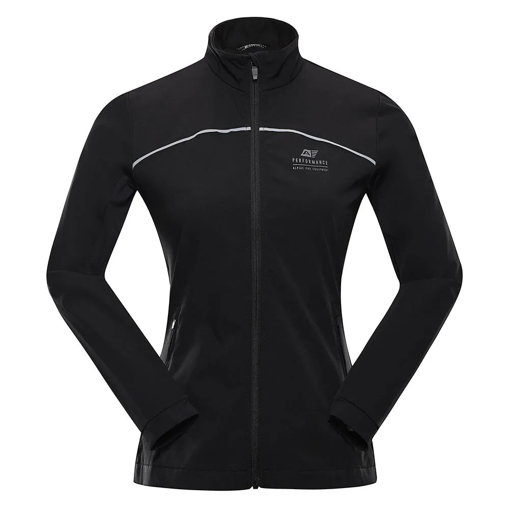 Alpine Pro Geroca Softshelljack Zwart