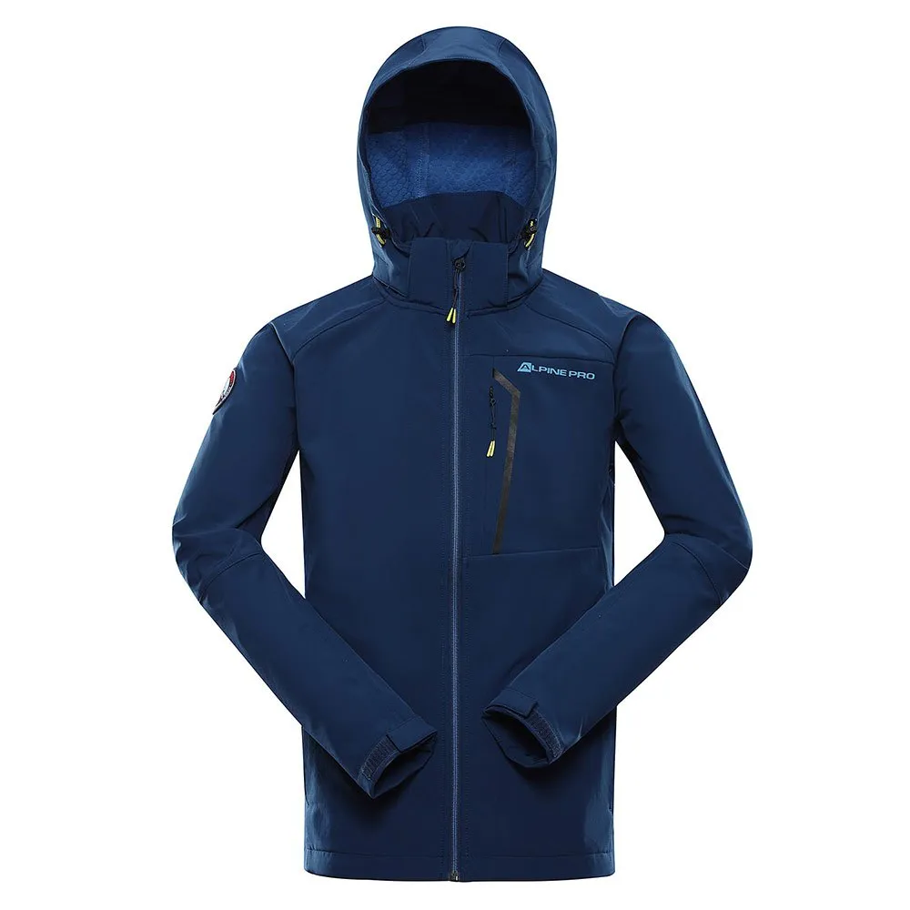 Alpine Pro Hoor Softshelljack Blauw