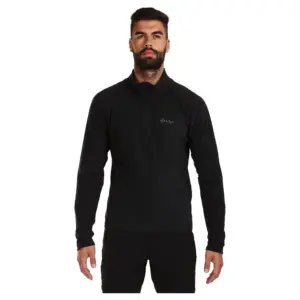 Kilpi Almeri Fleece Met Halve Rits Zwart