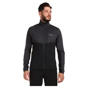 Kilpi Erin Fleece Met Volledige Rits Zwart
