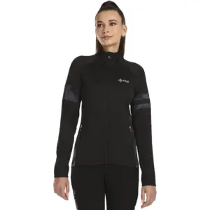 Kilpi Junie Fleece Met Volledige Rits Zwart
