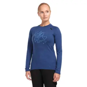 Kilpi Mavora Lange Mouwen Basislaag Blauw