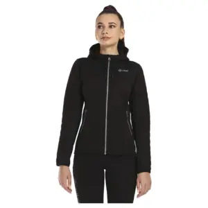 Kilpi Nevia Fleece Met Volledige Rits Zwart