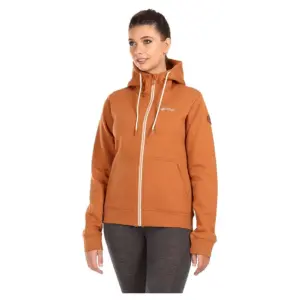 Kilpi Rajana Hoodie Bruin