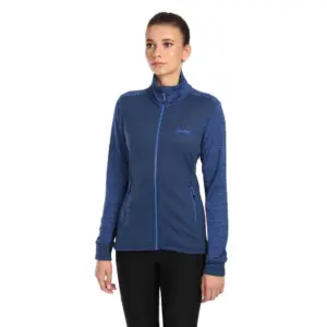 Kilpi Siren Fleece Met Volledige Rits Blauw