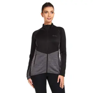 Kilpi Tomms Fleece Met Volledige Rits Zwart
