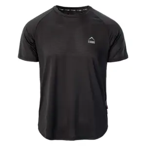 Elbrus Altar Fleecetec T-shirt Met Korte Mouwen Zwart