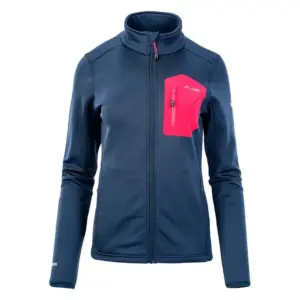 Elbrus Nomi Fleecetec Sweatshirt Met Rits Jurkje Blues / Granita