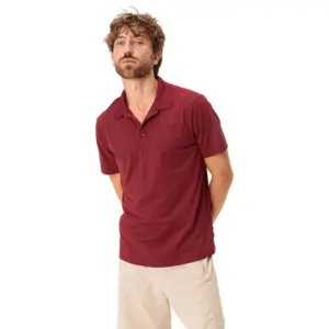 Vaude Essential Polo Korte Mouw Poloshirt Roze