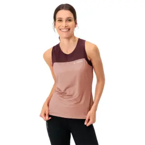Vaude Scopi Top Ii Mouwloos T-shirt Soft Rose