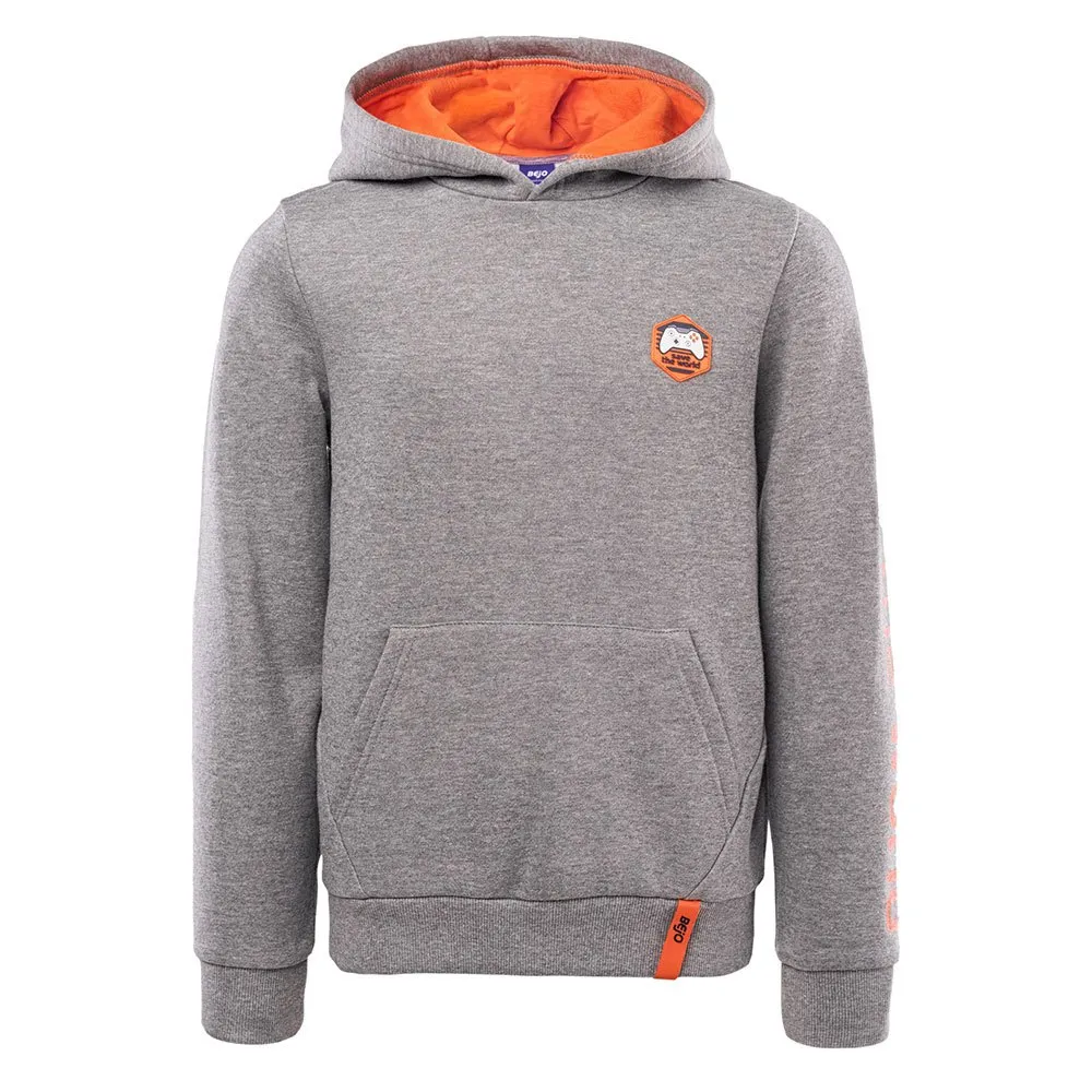 Bejo Akio Sweatshirt Met Rits Grijs