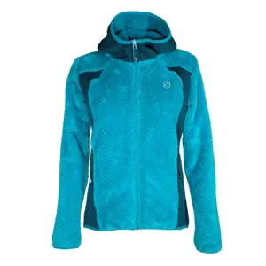 Lhotse Hazel Fleece Met Volledige Rits Turquoise