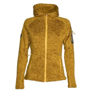Lhotse Kayla Fleece Met Volledige Rits Camel