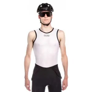 Bioracer Ns Mouwloos Basislaag Wit