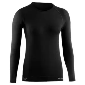 Lurbel Merino Lite Lange Mouwen Basislaag Zwart