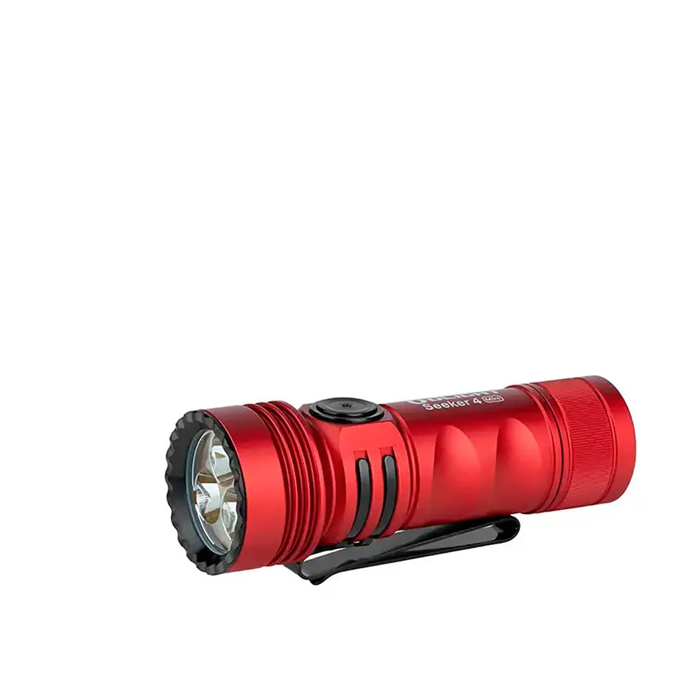 Olight Seeker 4 Mini Led-zaklamp Rood