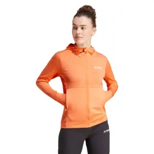 Adidas Xpr Lt J Fleece Met Volledige Rits Amber Tint