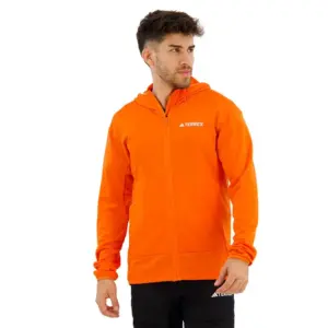 Adidas Xpr Lt J Fleece Met Volledige Rits Oranje