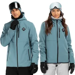 Siroko W2 Beluga Softshelljack Blauw