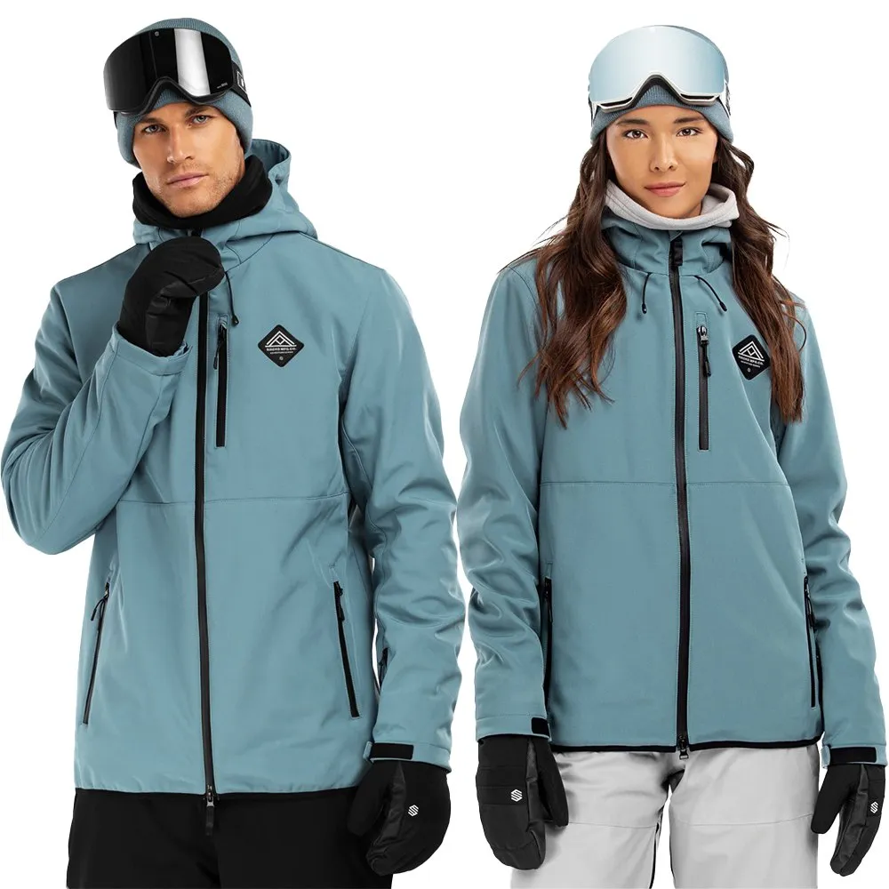 Siroko W2 Beluga Softshelljack Blauw