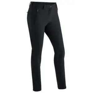 Maier Sports Helga Slim Broek Zwart