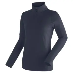 Maier Sports Midlayer Eva Fleece Met Halve Rits Blauw