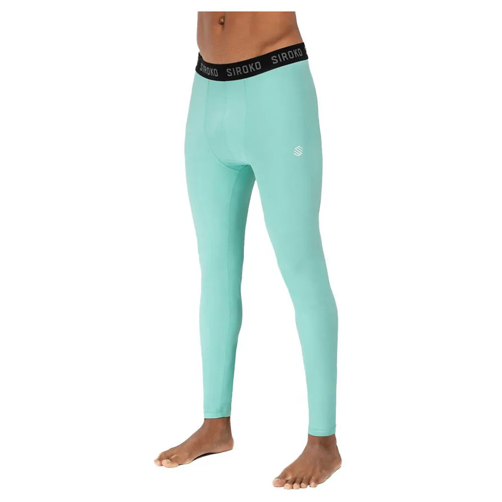 Siroko Icy Thermal Leggings Turquoise