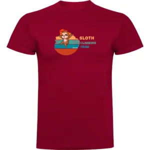 Kruskis Climbing Team T-shirt Met Korte Mouwen Rood