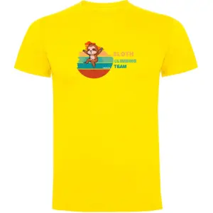 Kruskis Climbing Team T-shirt Met Korte Mouwen Geel