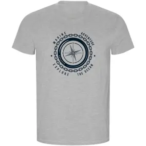 Kruskis Compass Eco T-shirt Met Korte Mouwen Grijs
