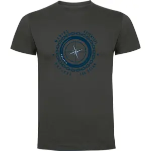 Kruskis Compass T-shirt Met Korte Mouwen Grijs