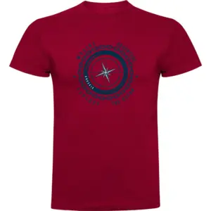 Kruskis Compass T-shirt Met Korte Mouwen Rood