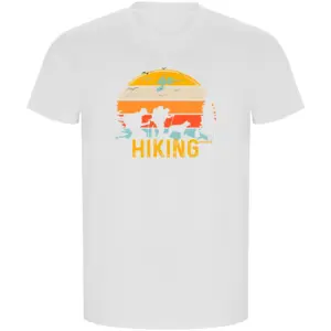 Kruskis Hiking Eco T-shirt Met Korte Mouwen Wit
