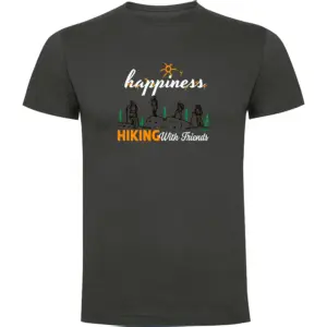 Kruskis Hiking Nature T-shirt Met Korte Mouwen Grijs