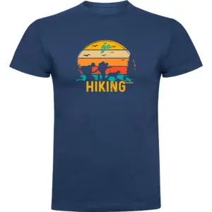 Kruskis Hiking T-shirt Met Korte Mouwen Blauw